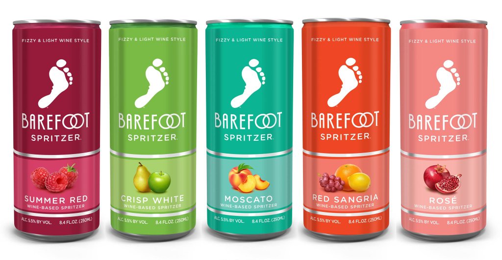Canned Barefoot Wine Spritzers