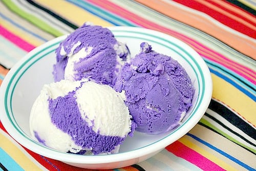 purple yam ice cream