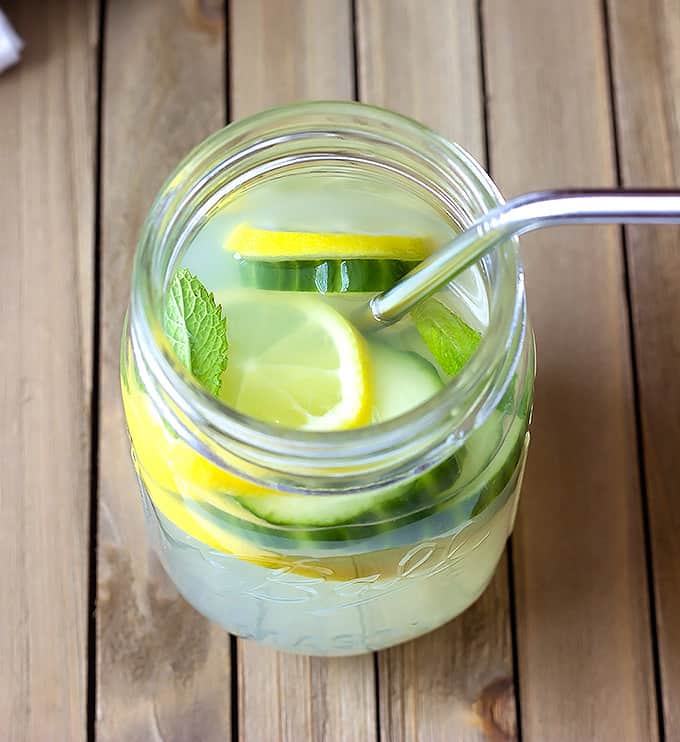 cucumber mint lemonade