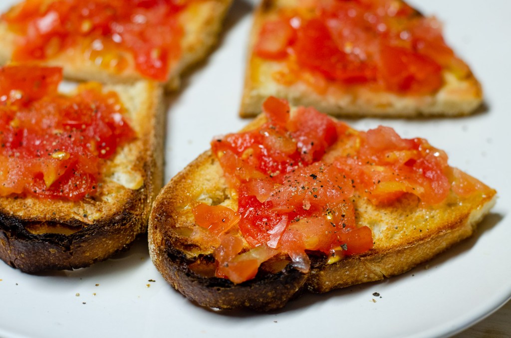 tomato toast