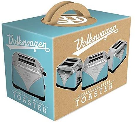 Blue Volkswagen Camper Stainless Steel Toaster