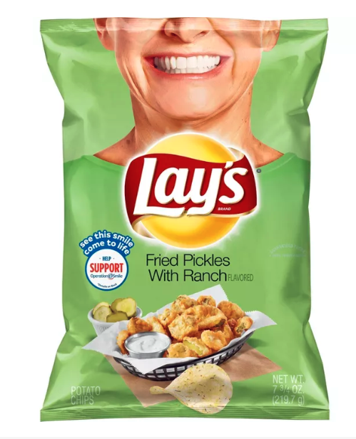 Lays Fried Pickle With Ranch
