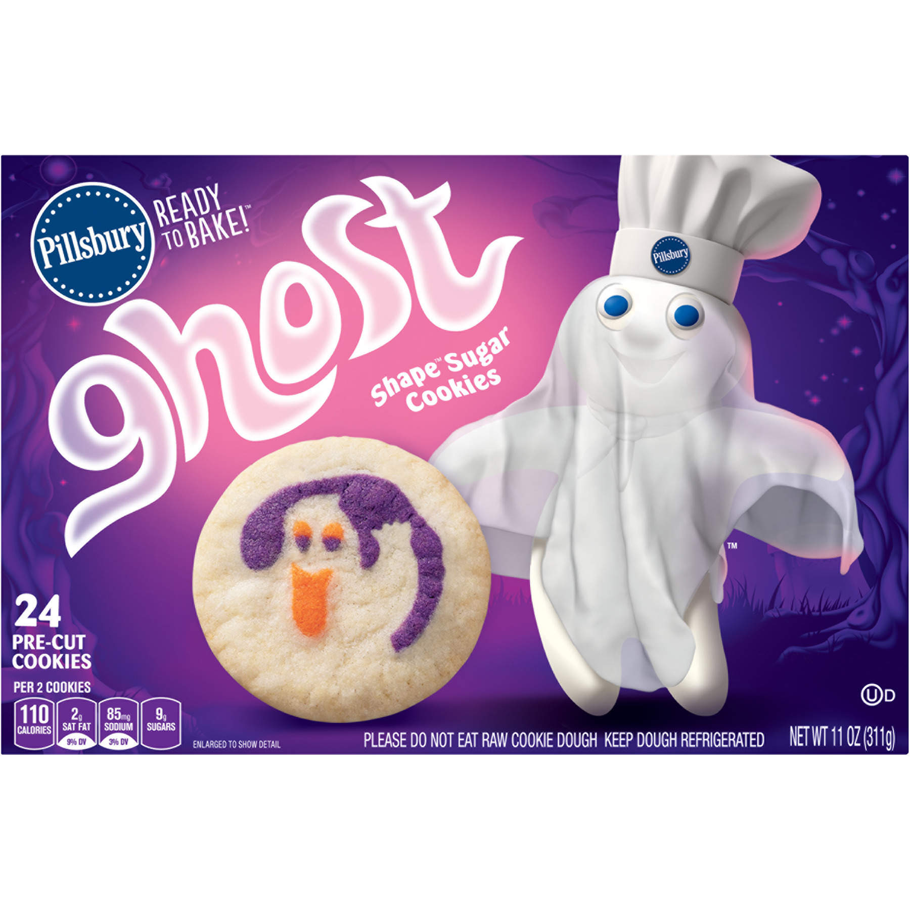 Pillsbury Ready to Bake!™ Ghost Shape® Sugar Cookies