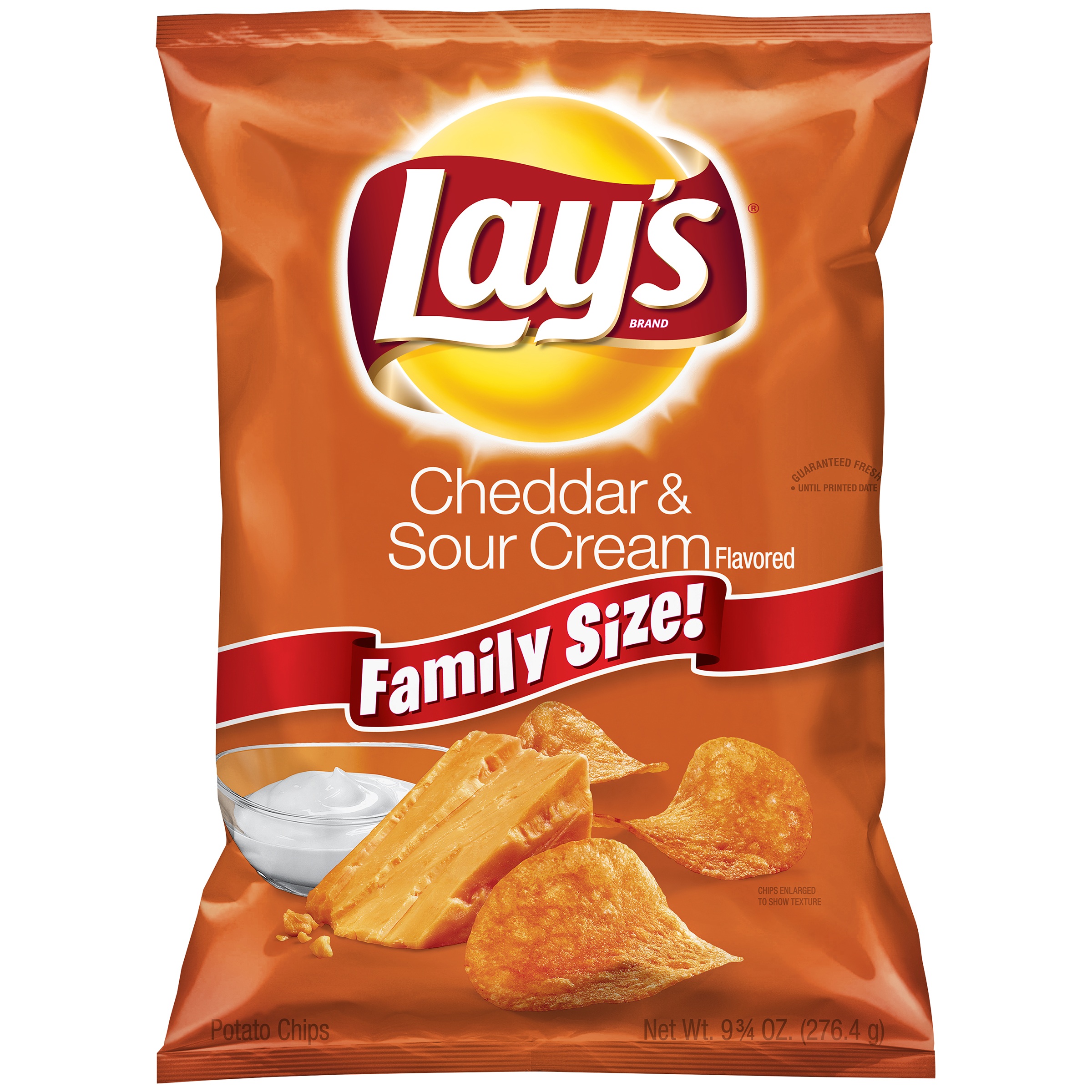 Lay's Cheddar & Sour Cream Flavored Potato Chips