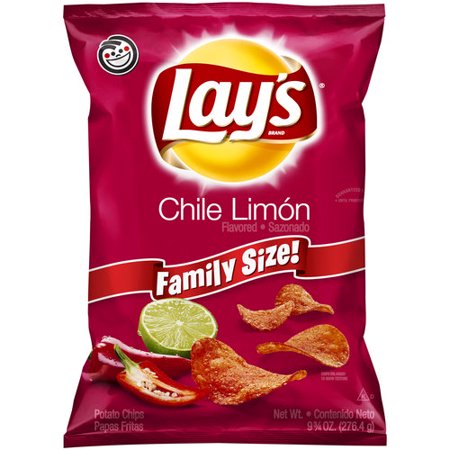 Lay's Family Size Chile Limon Potato Chips