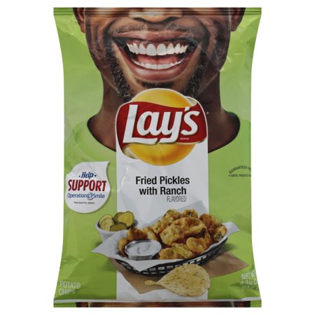 Lays Fried Pickle W/ranch