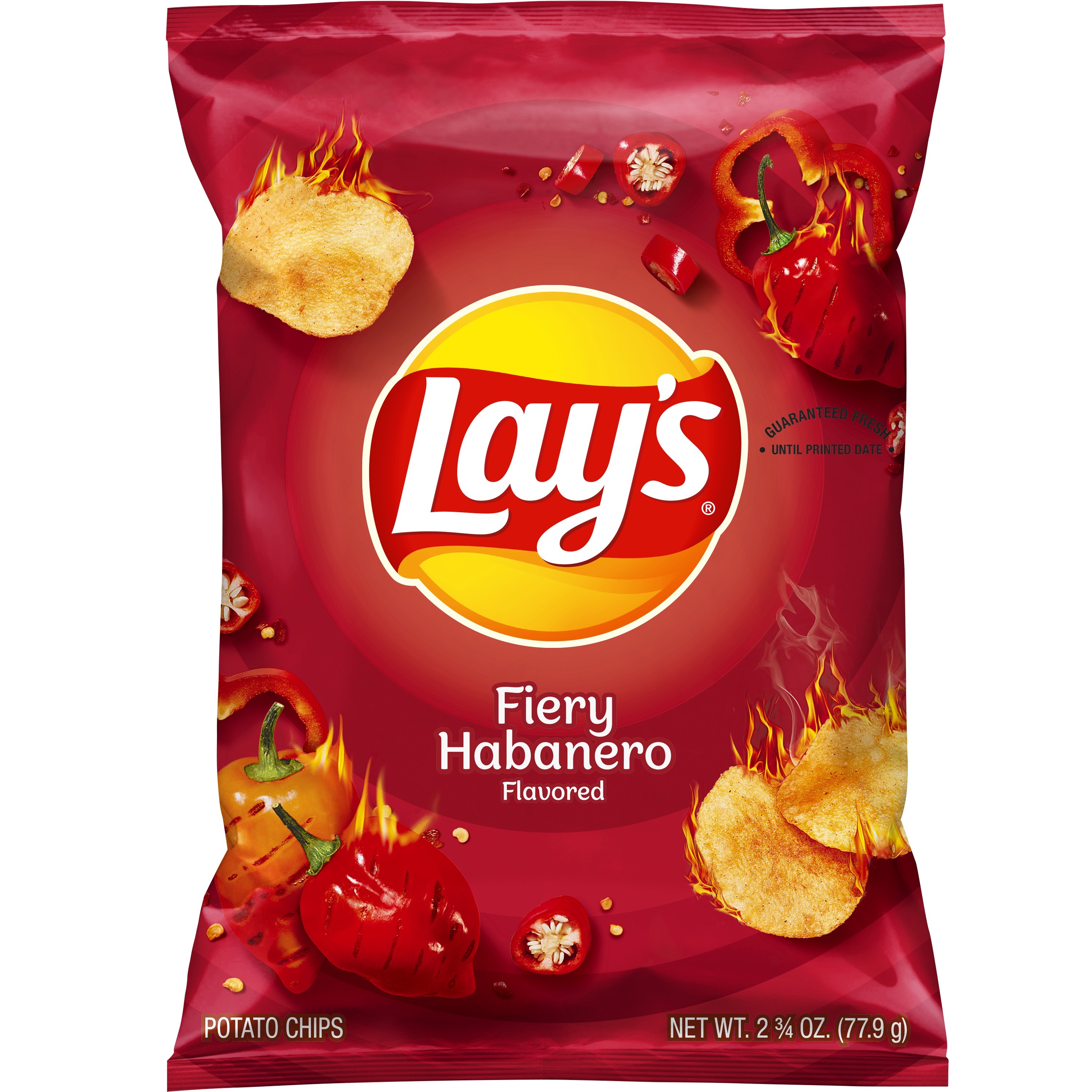 Lay's Potato Chips, Fiery Habanero Flavor