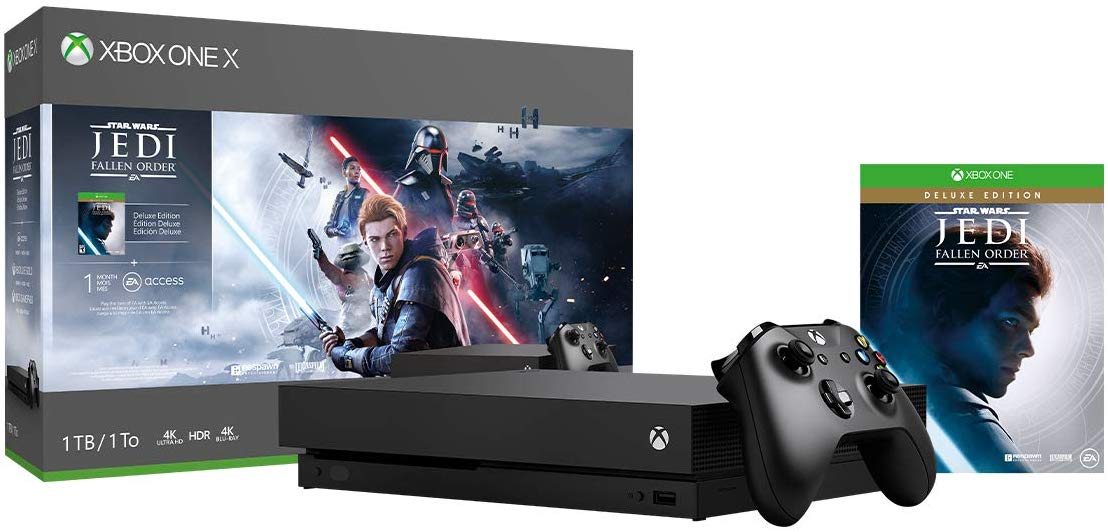 Xbox One X 1TB Console - Star Wars Jedi- Fallen Order Bundle