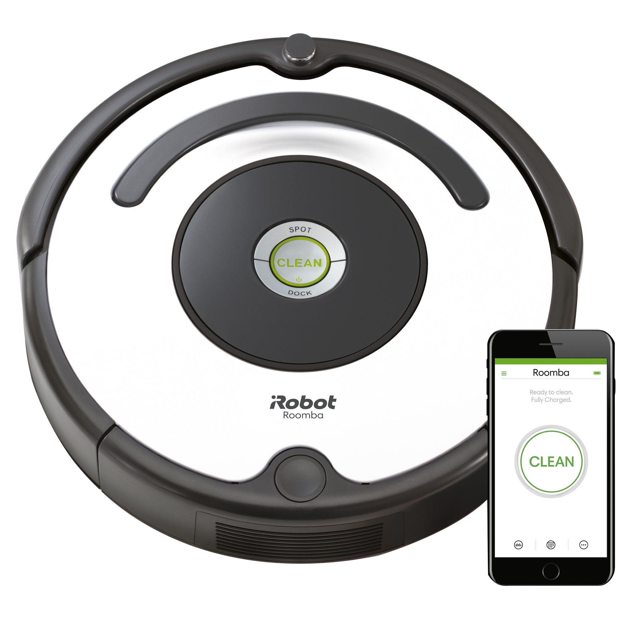 iRobot Roomba 670 Robot Vacuum-Wi-Fi Connectivity, Works with Alexa, Good for Pet Hair, Carpets, Hard Floors, Self-Charging
