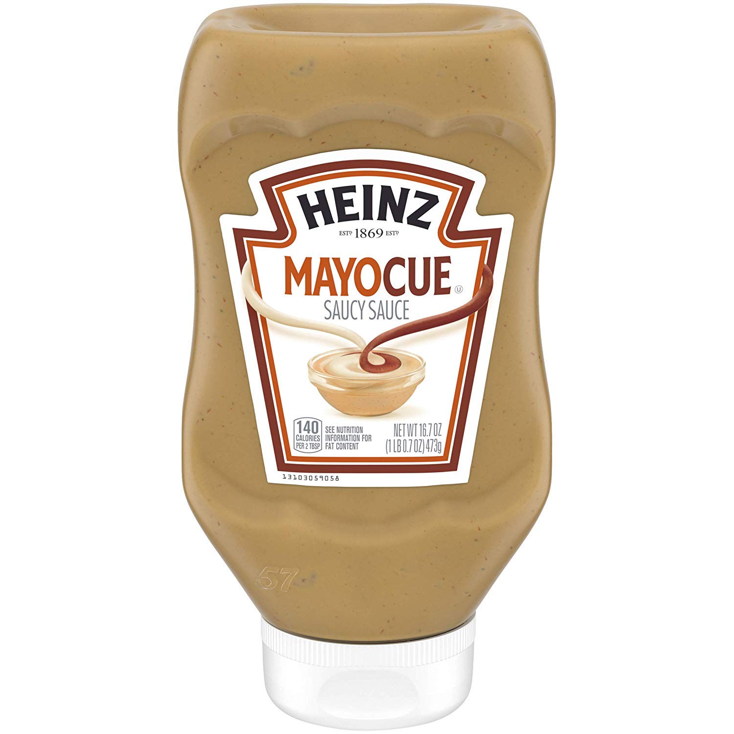 Heinz Mayocue Mayonnaise & BBQ Sauce Mix, 16.7 oz Bottle