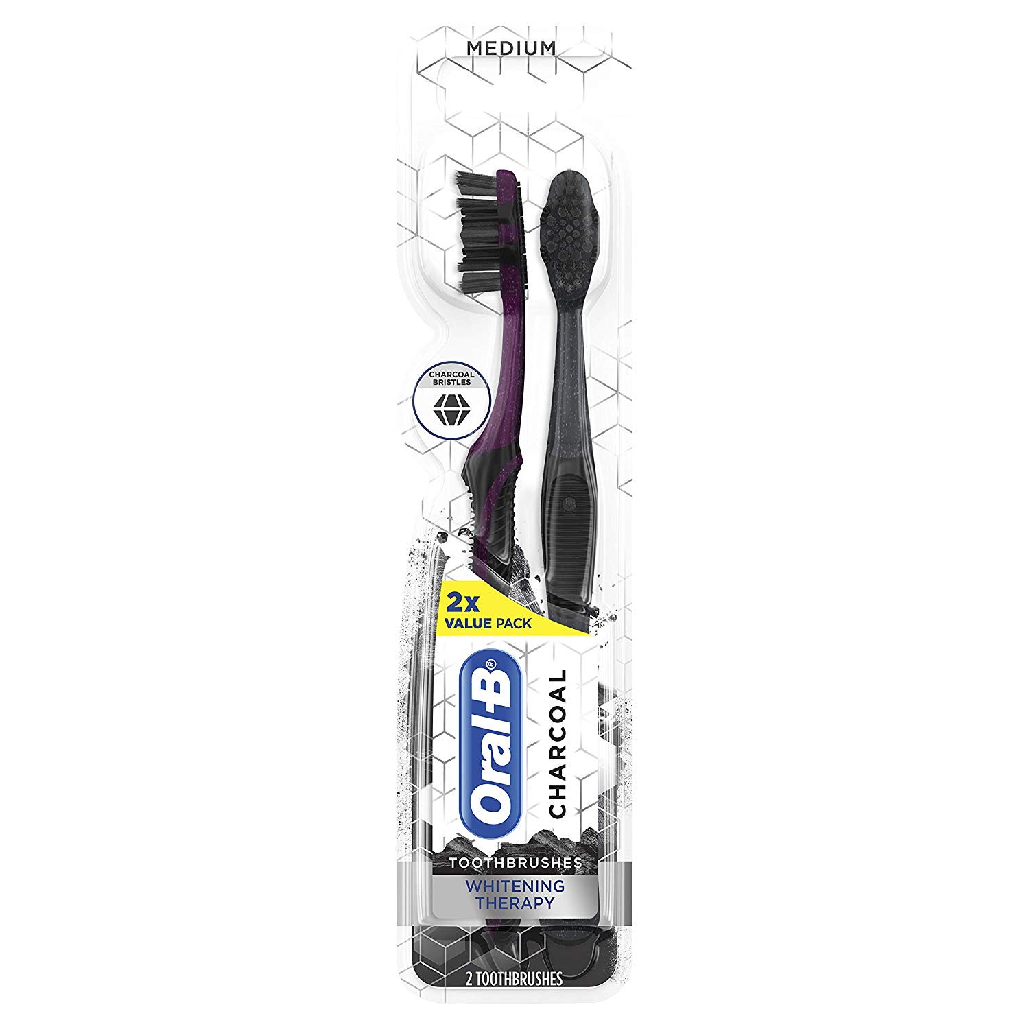 Oral-b Charcoal Whitening Therapy Toothbrush
