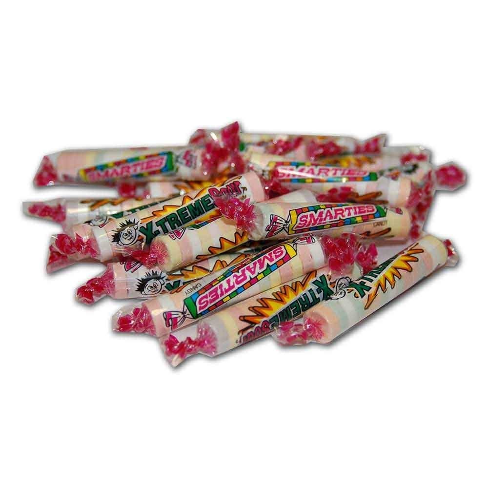 Ce De X-Treme Sour Smarties Candy Rolls - 8 oz bag