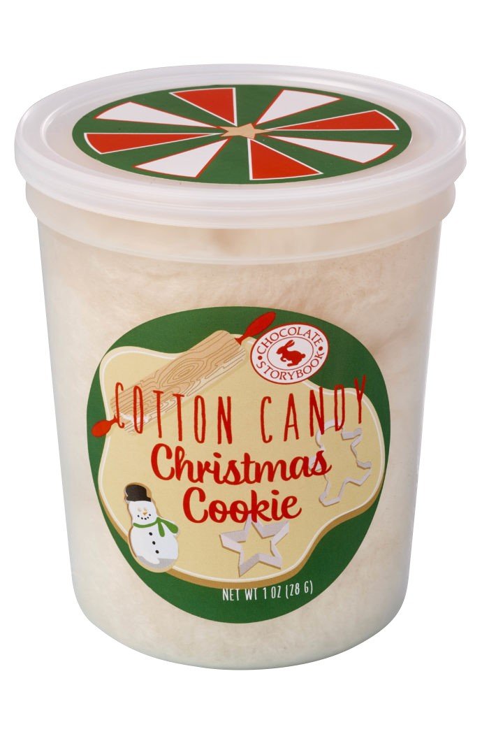 Christmas Cookie Gourmet Flavored Cotton Candy