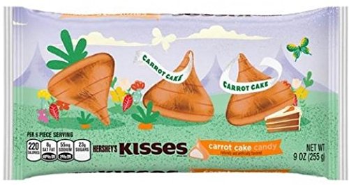 Hershey's Kisses Carrot Cake Flavor - 9 oz bags - 2 Bags