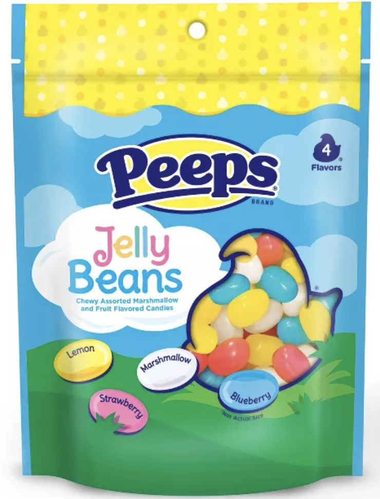 Peeps Easter Jelly Beans Stand-Up Bag - 10oz