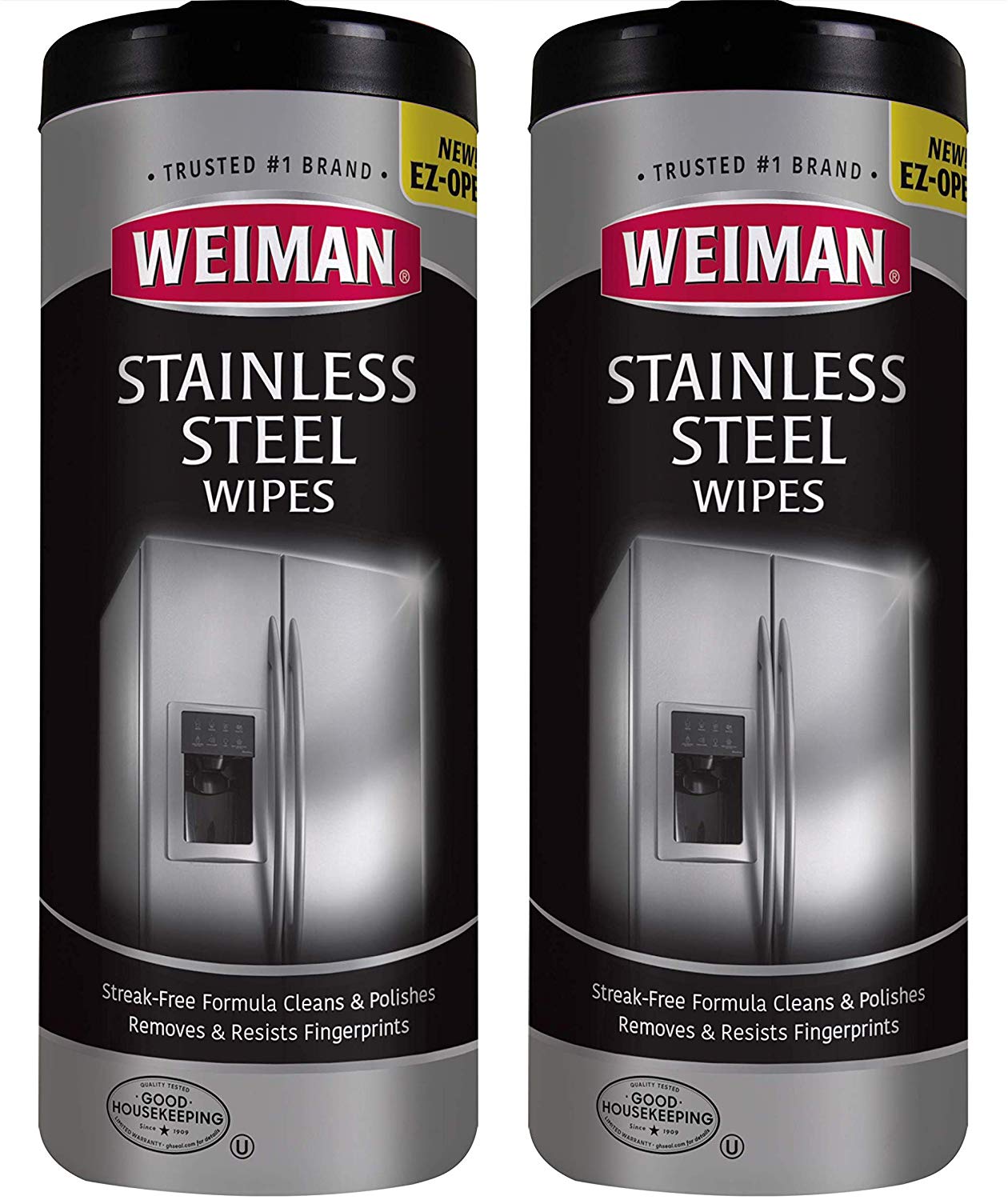 Weiman Stainless Steel Cleaner Wipes (2 Pack)