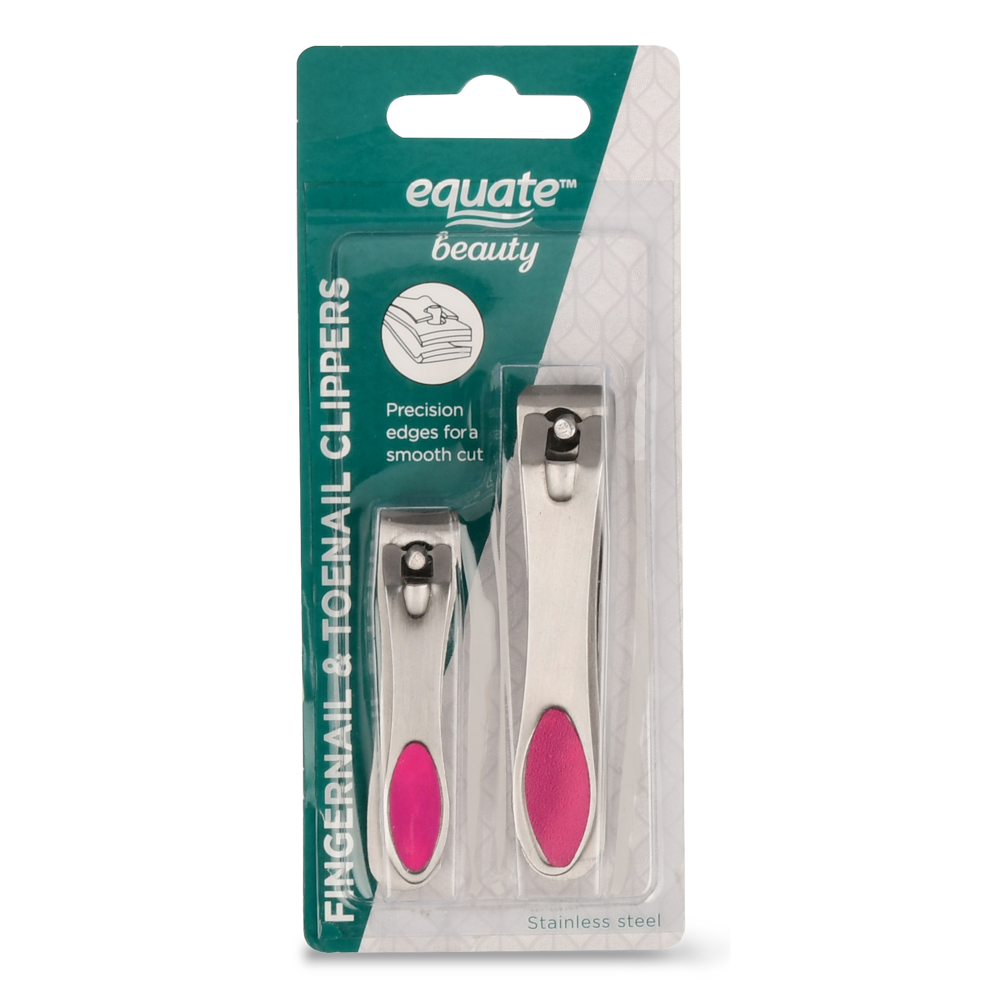 Equate Beauty Fingernail and Toenail Clippers