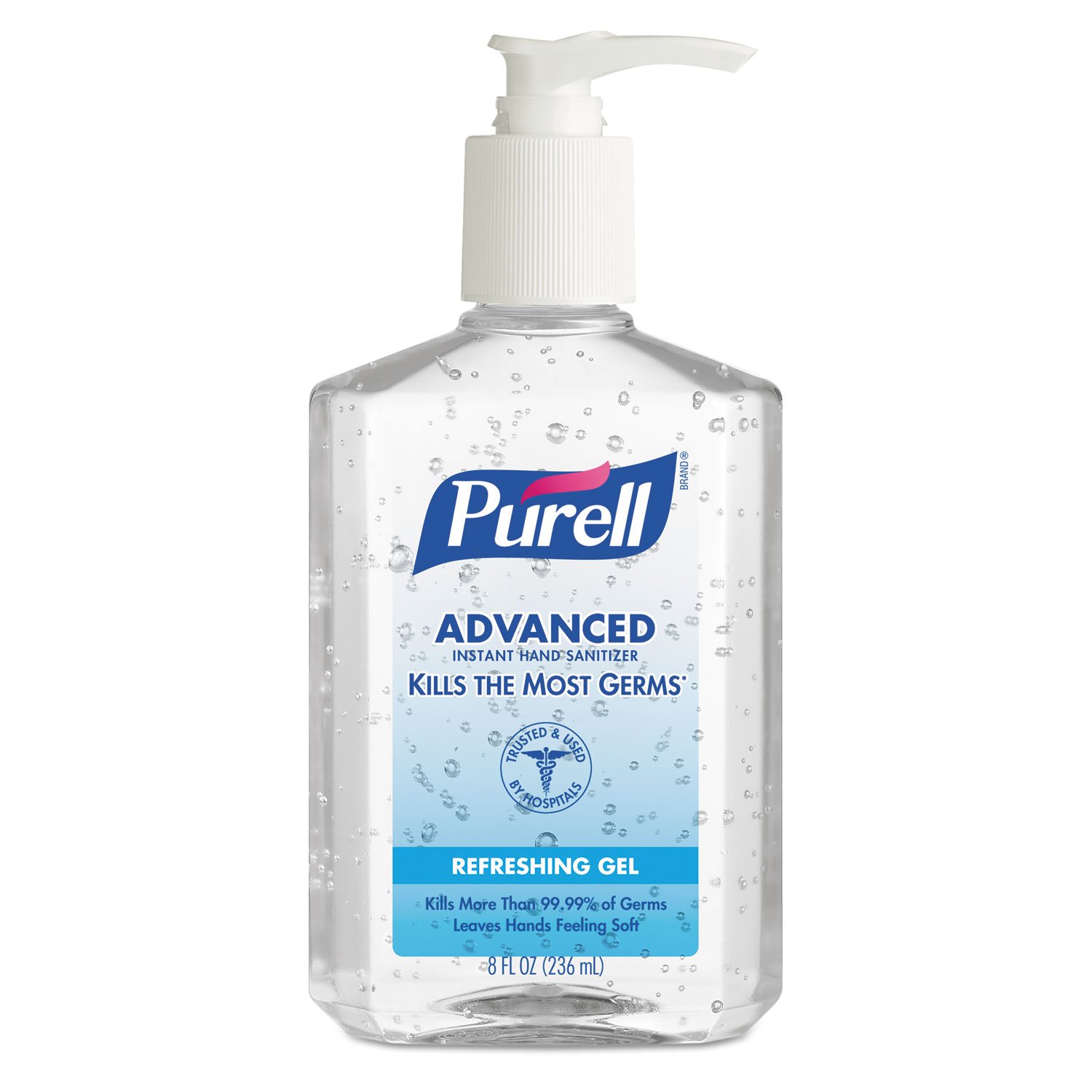 Purell Pump Bottle Hand Sanitizer 8 oz. Bottle