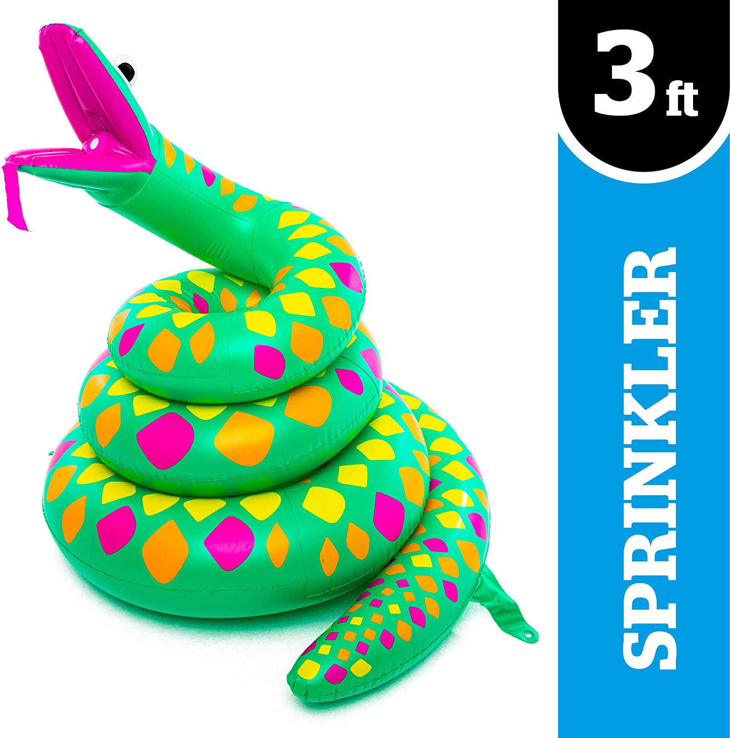 BigMouth Inc. Ginormous Inflatable Dinosaur Yard Summer Sprinkler, Perfect for Summer Fun