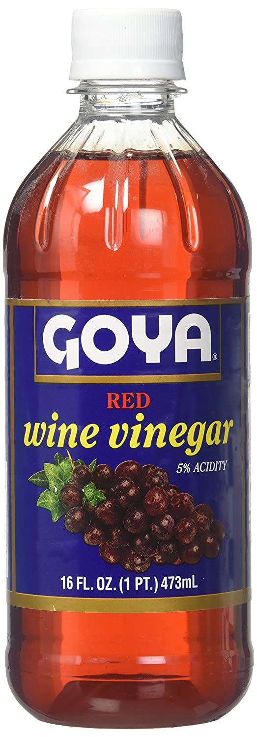 (1) Goya Red Wine Vinegar 16 oz