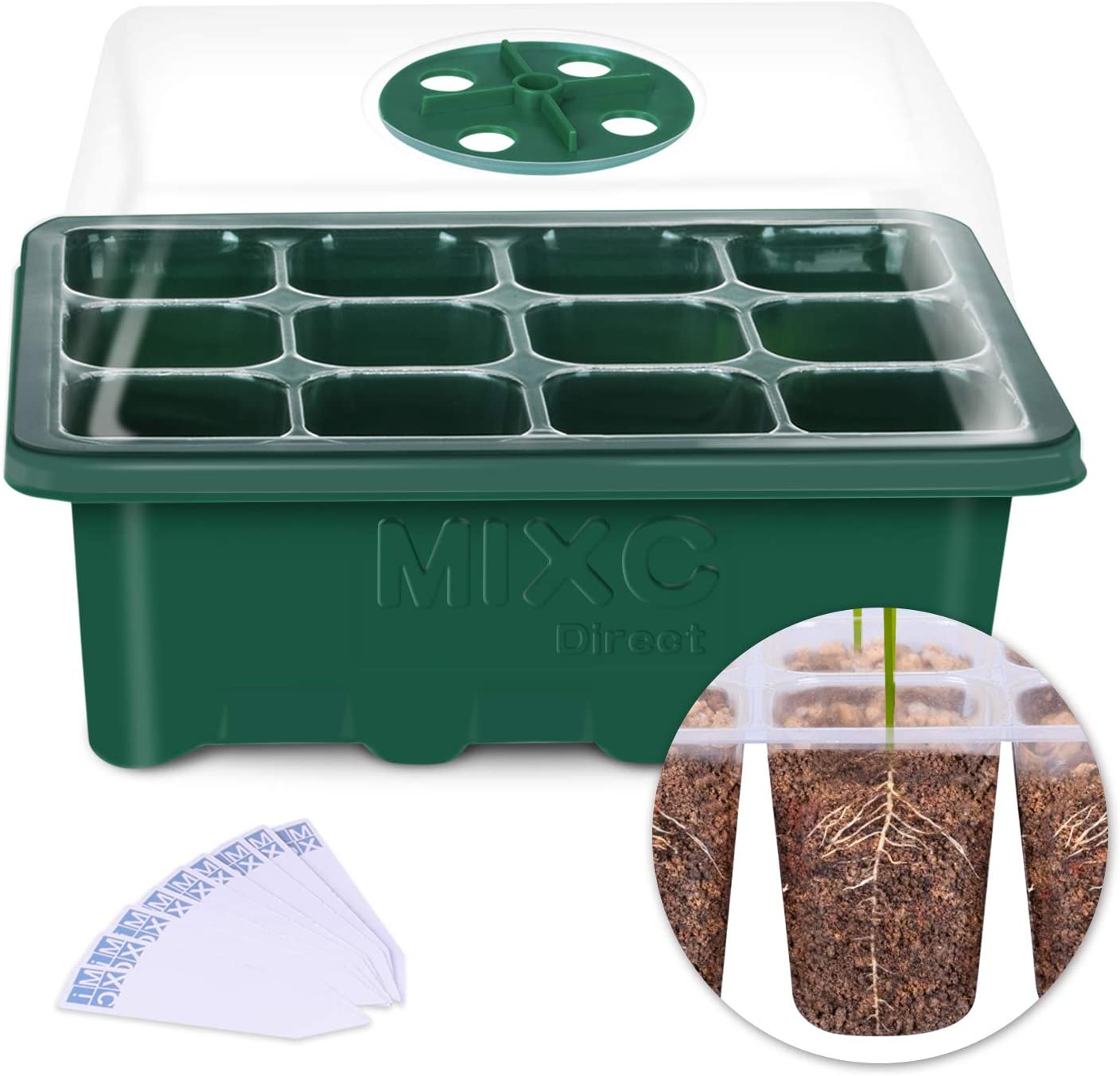 10-Pack Seed Trays Seedling Starter Tray