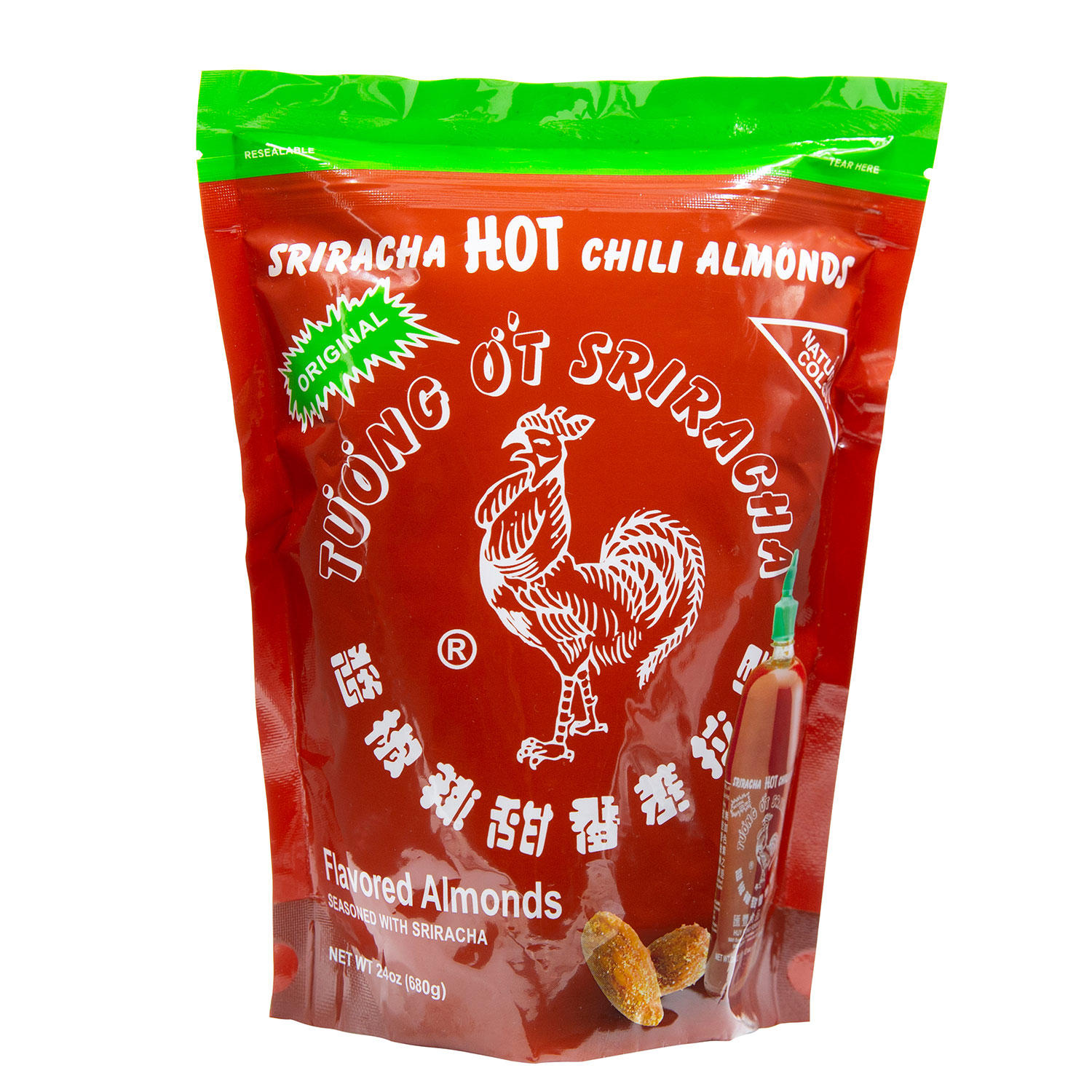 Huy Fong Sriracha Almonds (24oz)