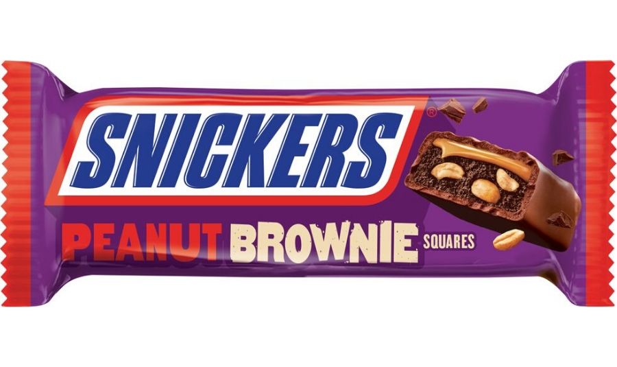 snickers brownie
