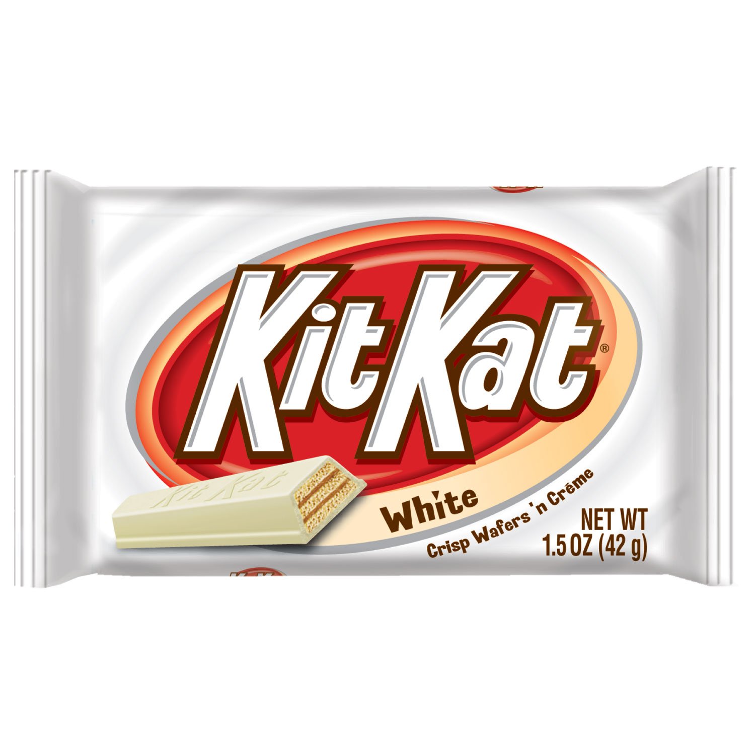 KIT KAT White Creme Wafer Bars Candy, (1.5 Ounce) Box of 24