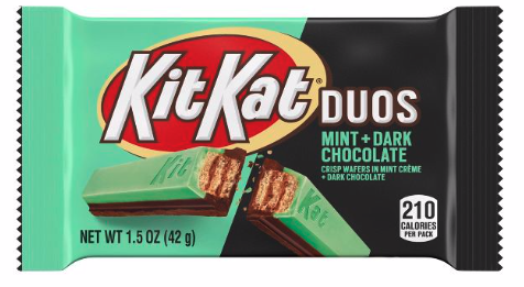 Kit Kat Duo Dark Chocolate Mint Chocolate Bar - 1.5oz