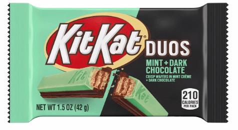 Kit Kat Duo Dark Chocolate Mint Chocolate Bar - 1.5oz