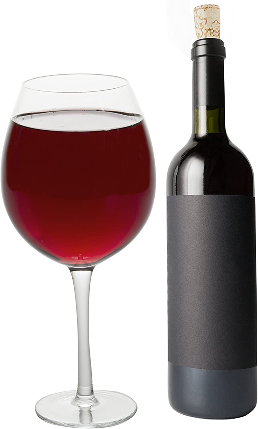 Oversized XL Giant Wine Glass - 750 ml - Holds a full bottle of wine!
