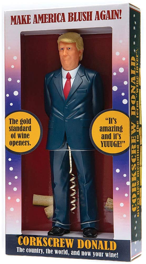 Damn Handy Products Corkscrew Donald, aka WOTUS--Wine Opener of The United States