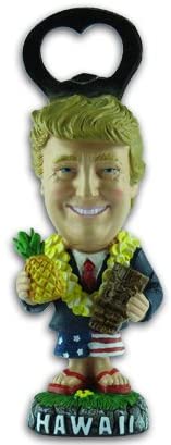 President Trump with Pineapple Bottle Opener