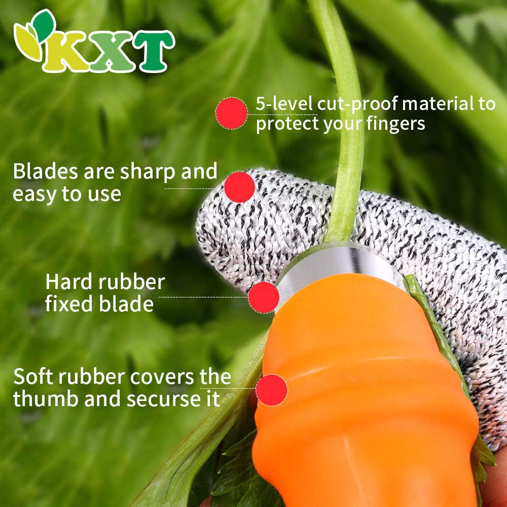 Thumb Knife for Garden, Finger Knife, Garden Gifts, Plants Picking Trim Tools-S