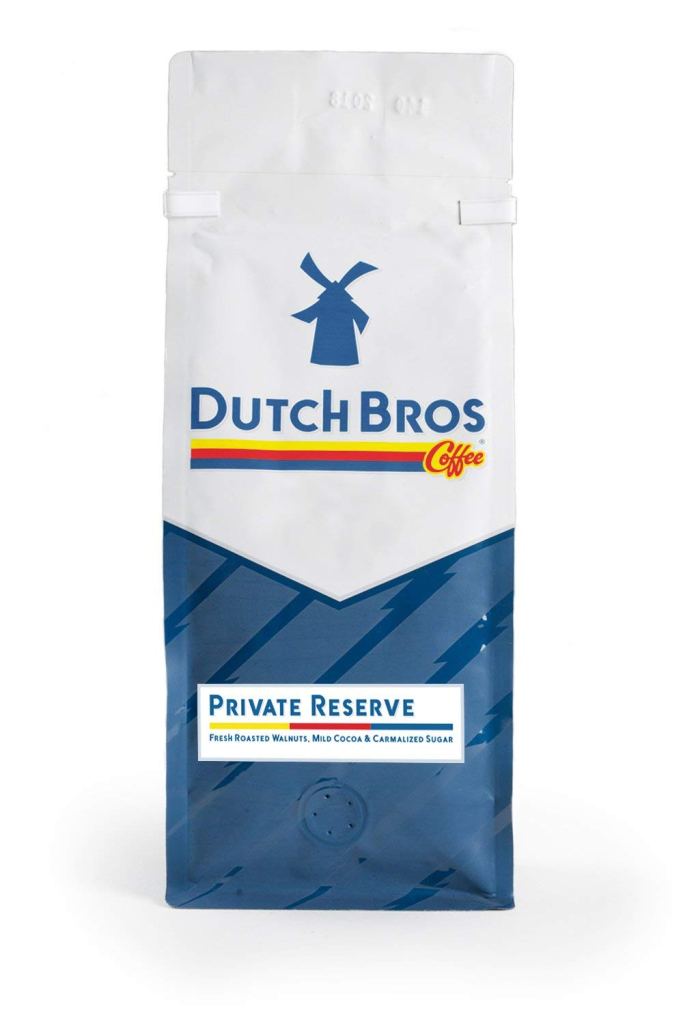  Dutch Bros Coffee Ground Private Reserve Three Bean Blend,