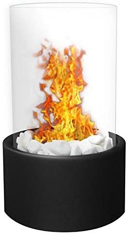 Moda Flame GF307950BK Ghost Tabletop Firepit Ethanol Fireplace - Black