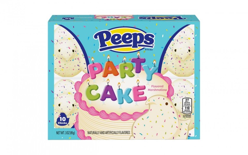 party cake flavored peeps