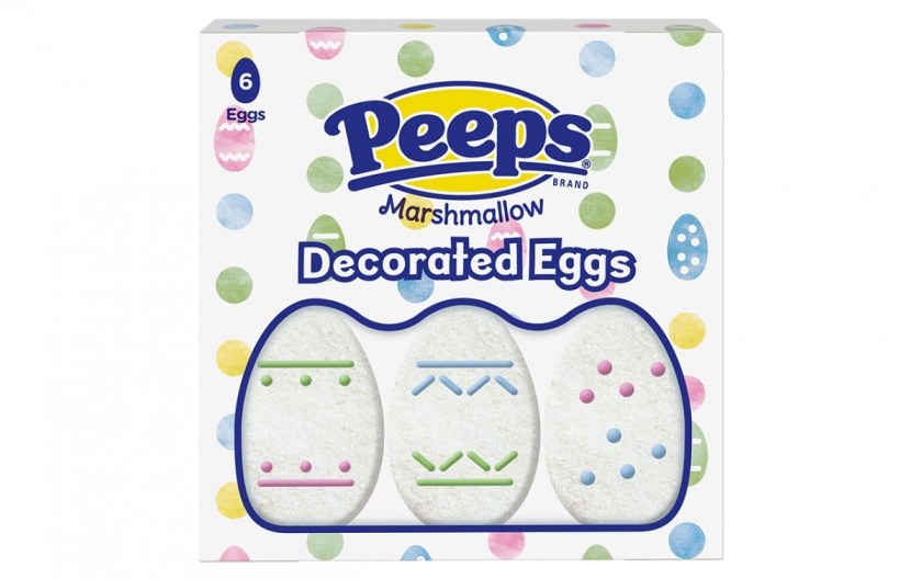 peeps decorated eggs