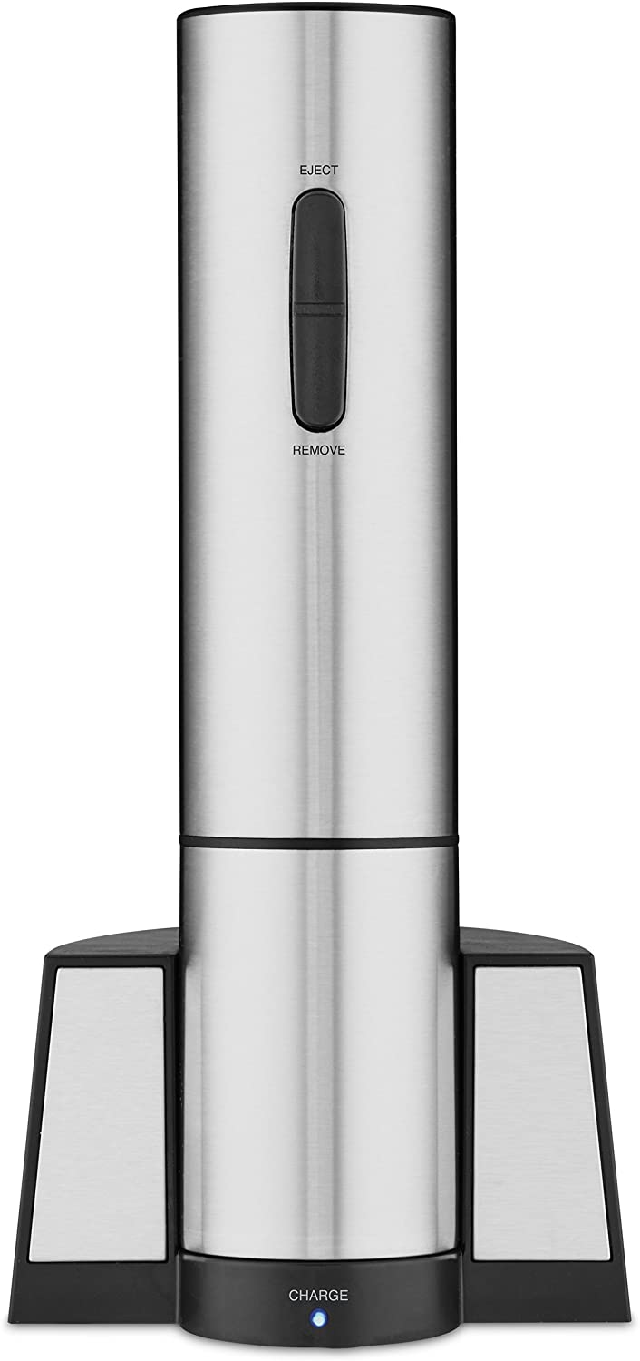 Cuisinart Electric Wine Opener, 3.50" x 4.75" x 10.00", Stainless Steel