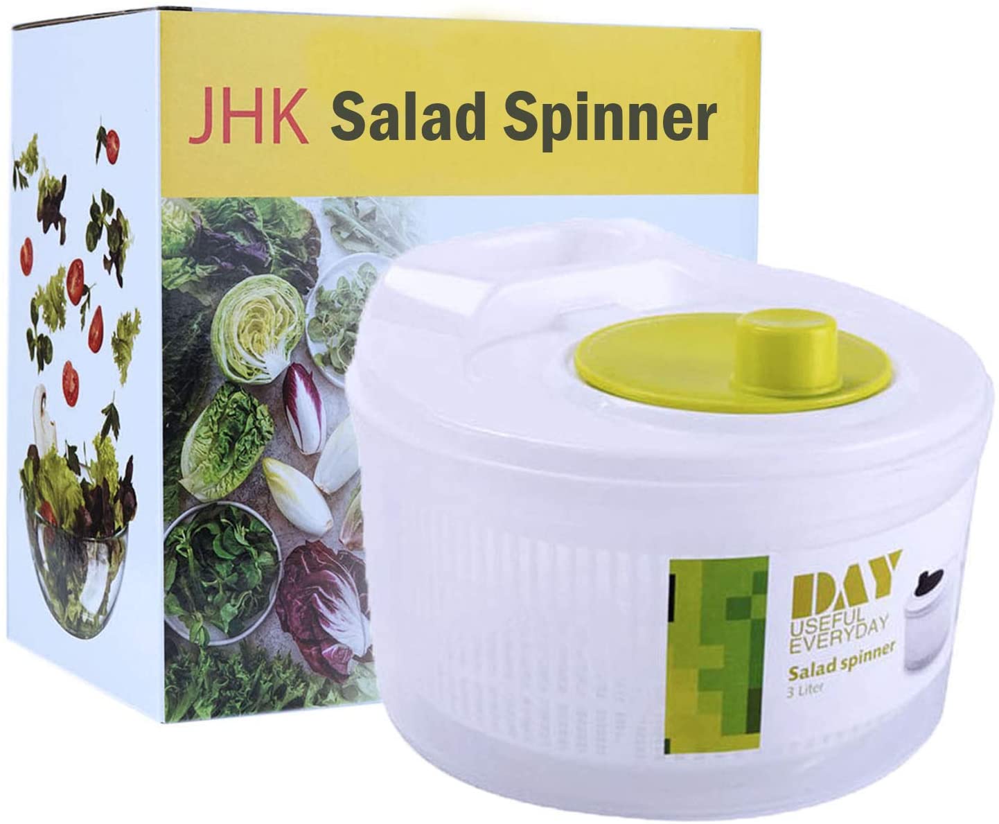 Salad Spinner,Lettuce Spinner Fruits and Vegetables Dryer Ease for Tastier Salads and Faster Food Prep