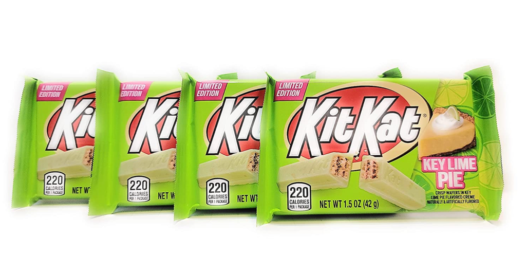 Kit Kat key lime bars