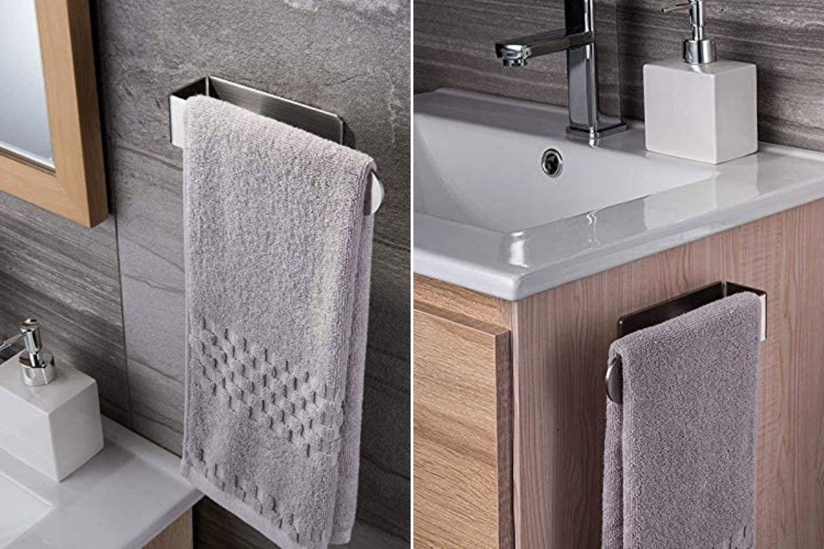  SUNTECH Paper Towel Holder Under Cabinet - Self