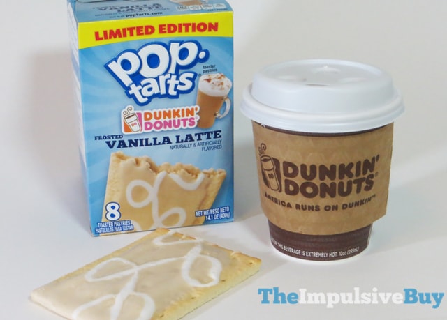 vanilla latte pop tart
