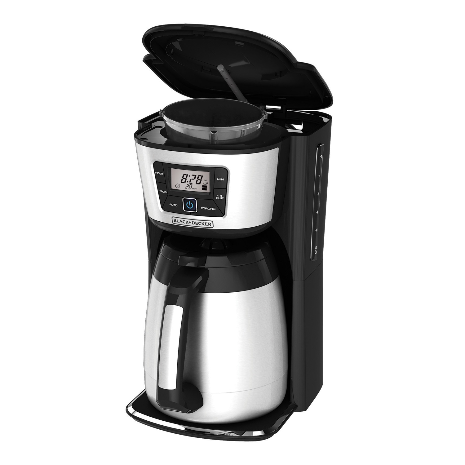 BLACK+DECKER 12-Cup Programmable Coffee Maker, Thermal Carafe, CM2035B