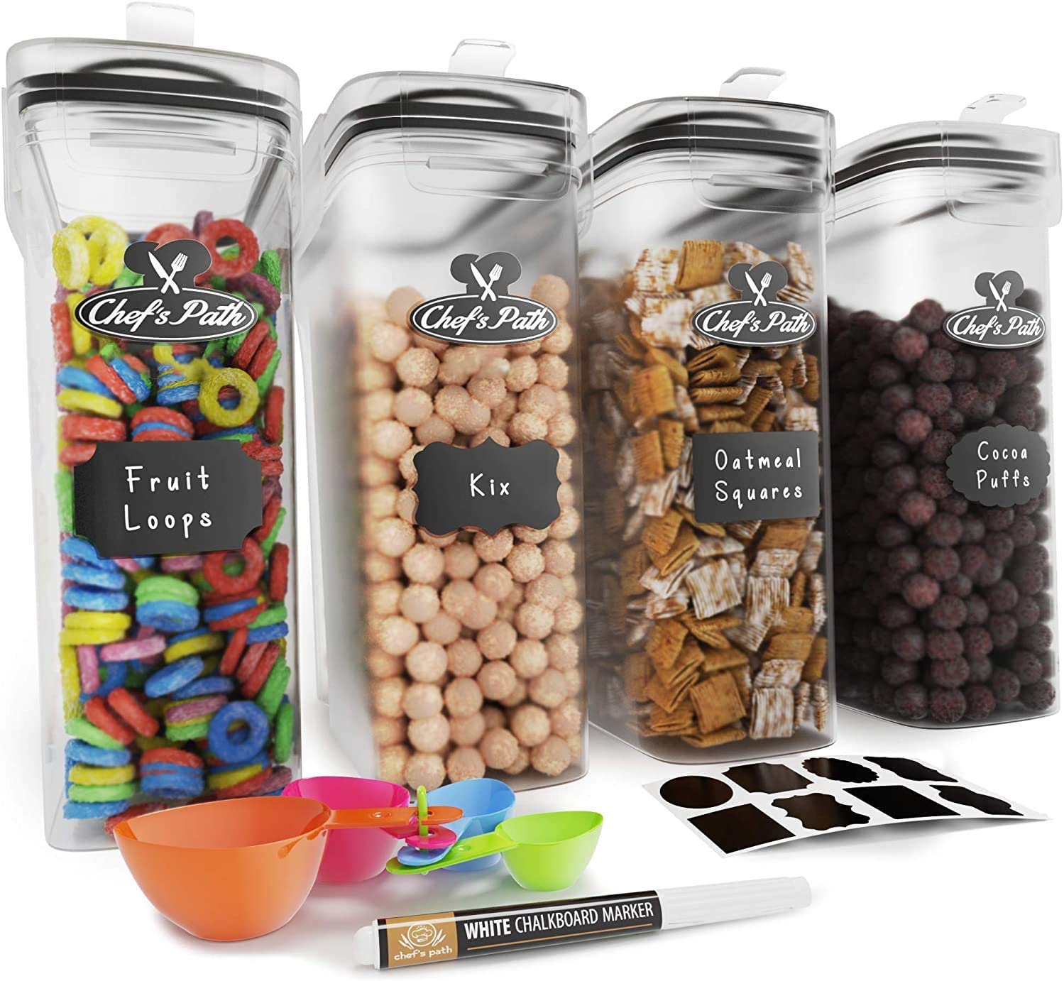  Cereal Containers Storage Set