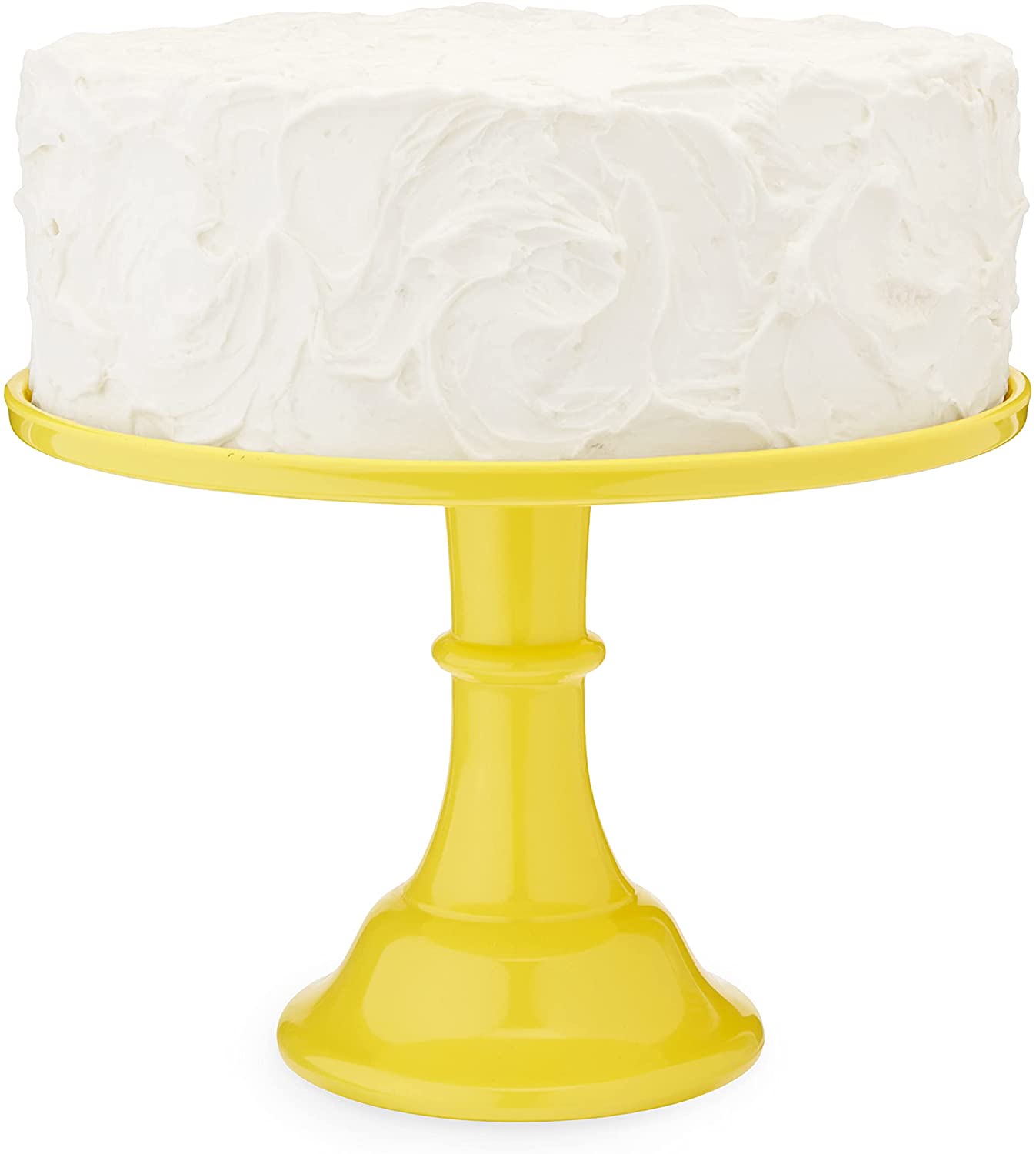 yellow cake stand