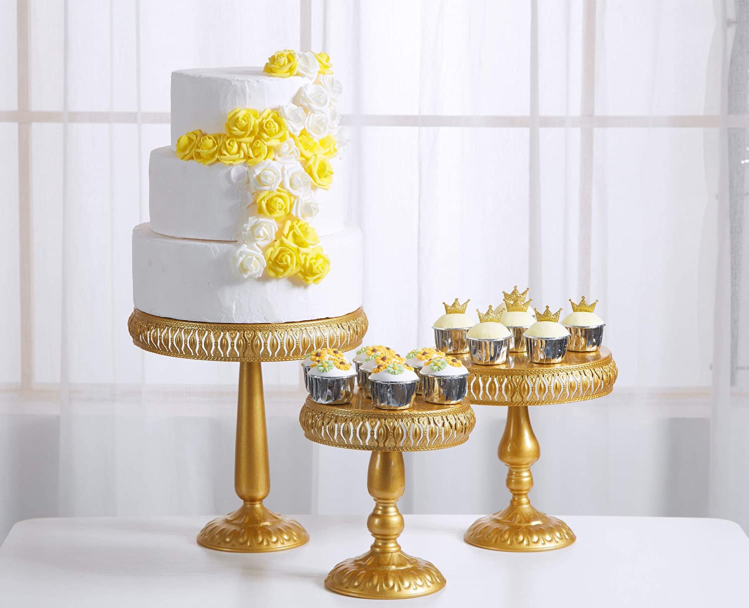 3 tier cake stands