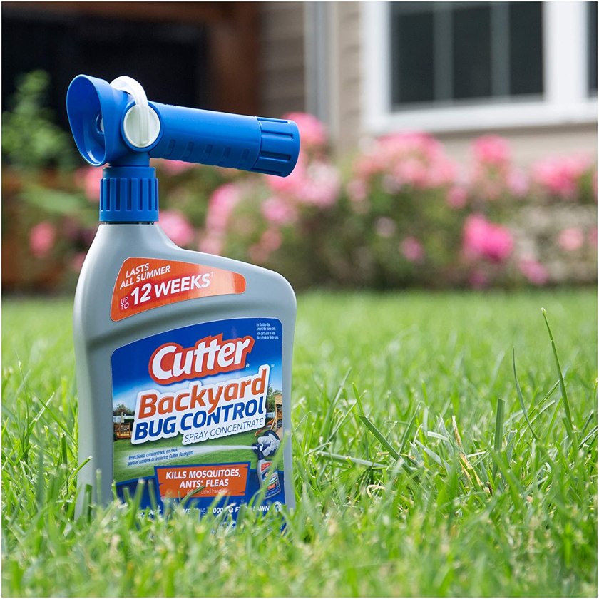 Cutter Backyard Bug Control 32 oz Ready-to-Spray Hose End Insect Repellent Concentrate HG-61067