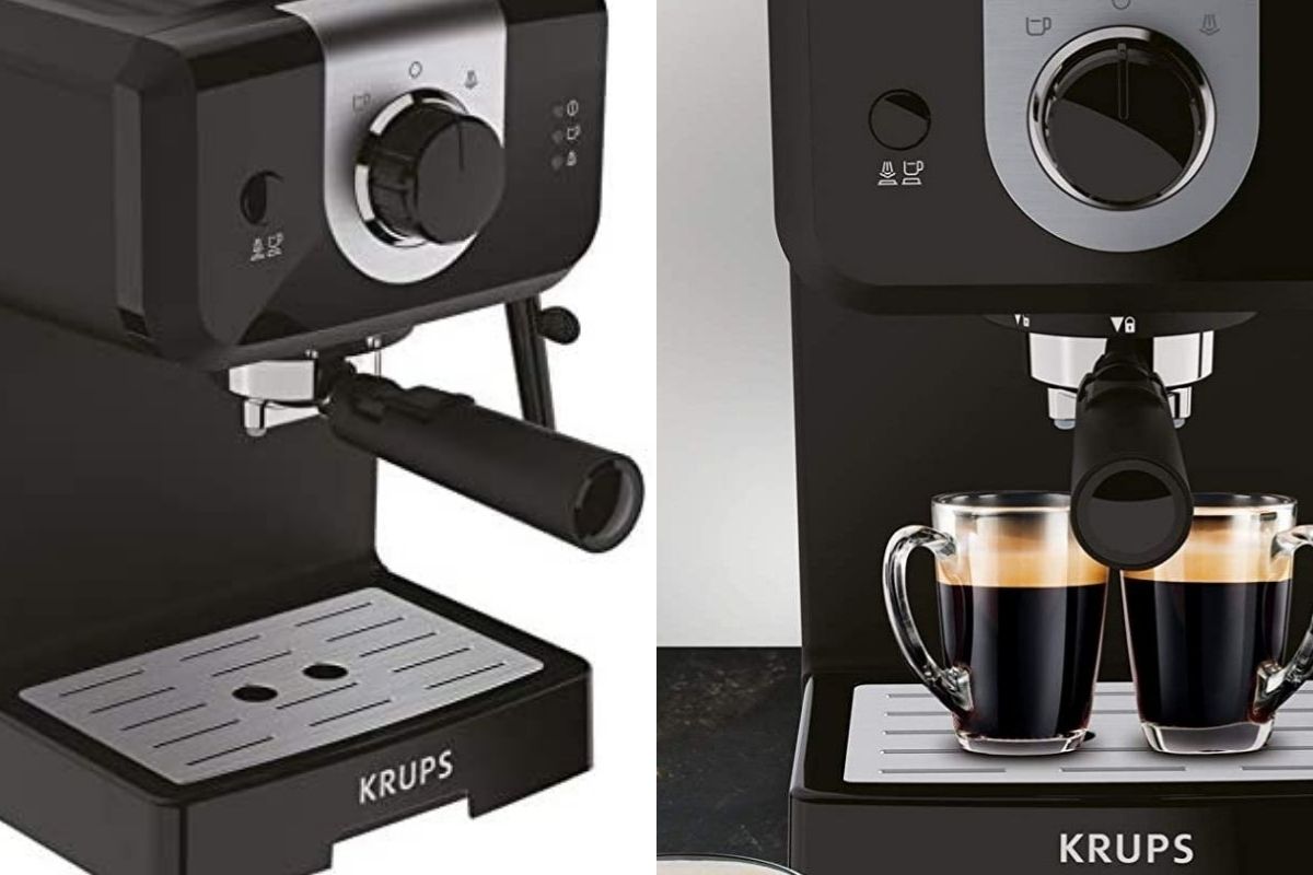 KRUPS FND111 Allegro Espresso Maker, black