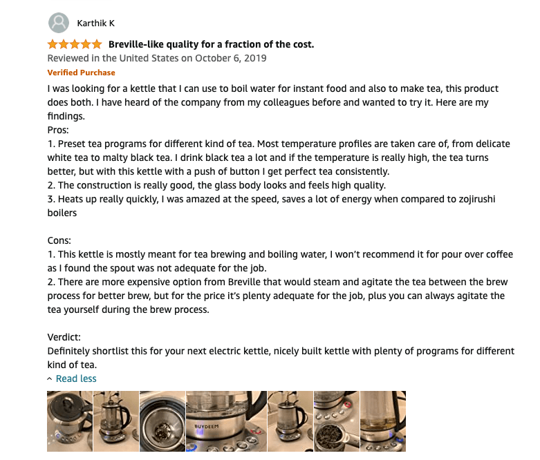 buydeem coffee maker review